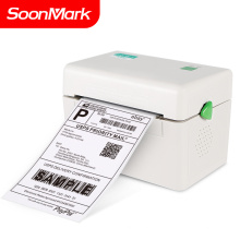 High Efficient SMK-M4 4 Inch Thermal Barcode Label Printer For Logistic Express Fanfold Or Roll Stickers